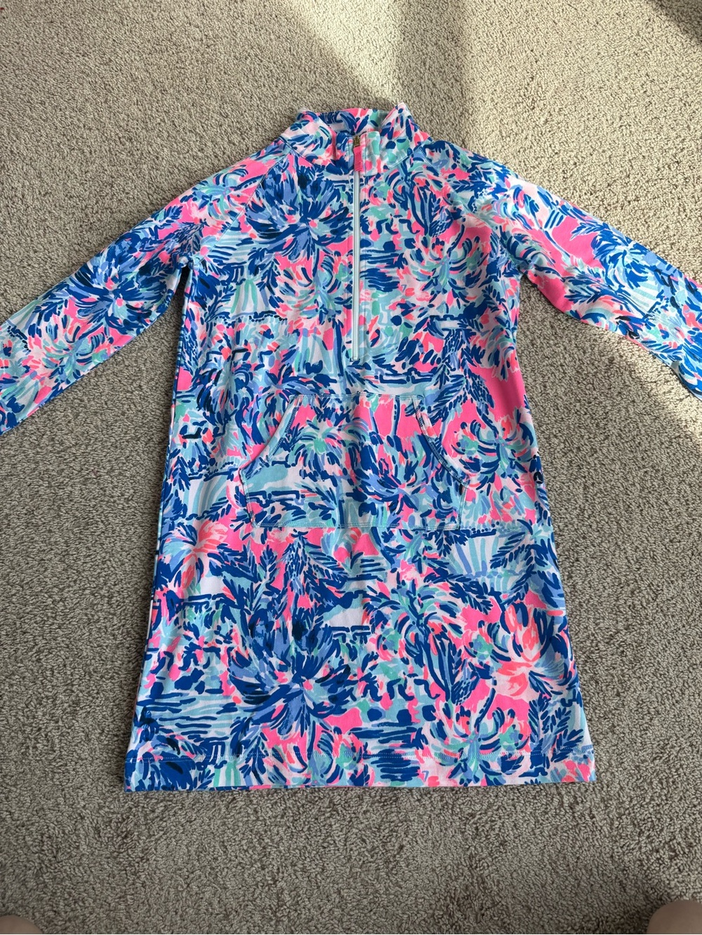 NWT Lilly Pulitzer Girls’ Mini Skipper Dress | XL (12-14) | Cabana Cocktail